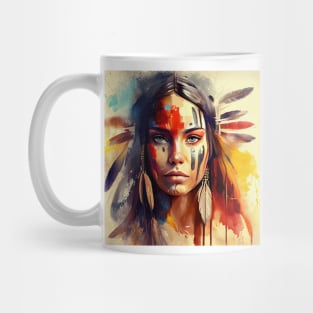 Powerful American Native Woman #3 Mug